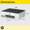impresora hp smart tank 210 sistema continuo color wifi color blanco impresora hp smart tank 210 sistema continuo color wifi color blanco