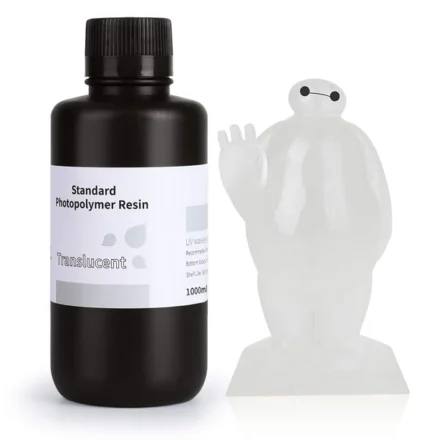 RESINA ELEGOO ESTANDAR 1 KG. TRANSLUCIDA
