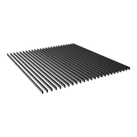 Fence Type Protection Strip | Creality | 4007010182 | aluminio negro