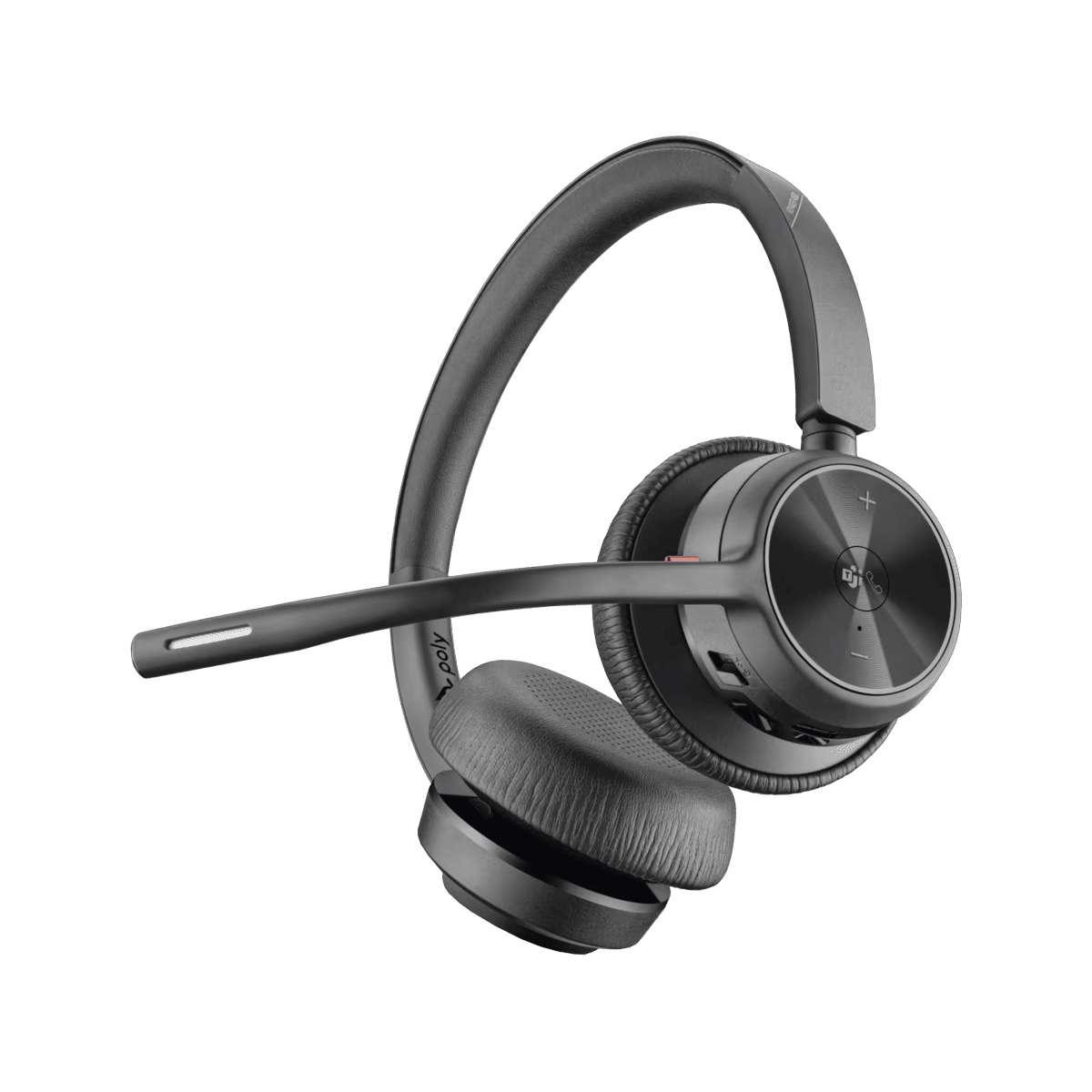 auricular con micrófono poly voyager 4320 + bt dongle 77y98aa auricular con micrófono poly voyager 4320 + bt dongle 77y98aa