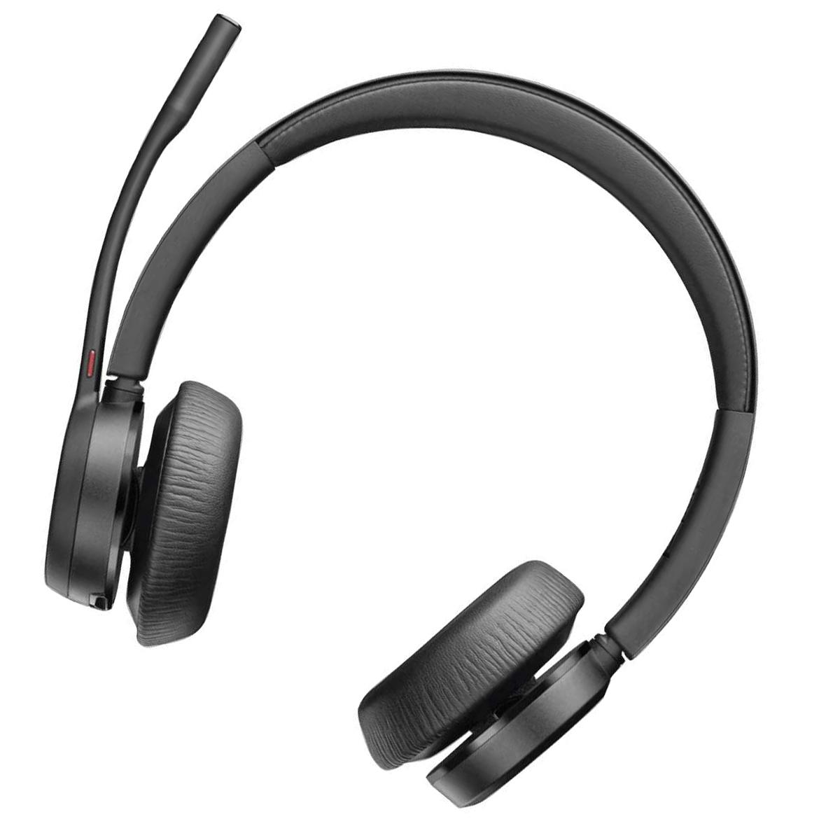 auricular con micrófono poly voyager 4320 + bt dongle 77y98aa auricular con micrófono poly voyager 4320 + bt dongle 77y98aa