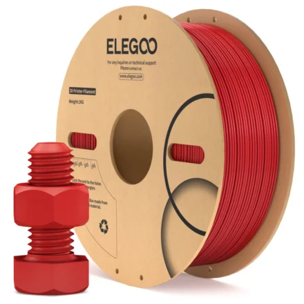 FILAMENTO ELEGOO ABS 1KG ROJO 1.75mm