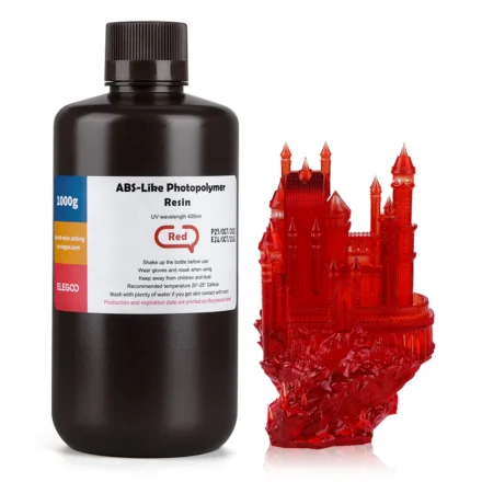 RESINA ELEGOO TIPO ABS 1 KG ROJO