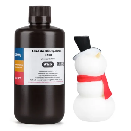 RESINA ELEGOO TIPO ABS 1 KG BLANCO
