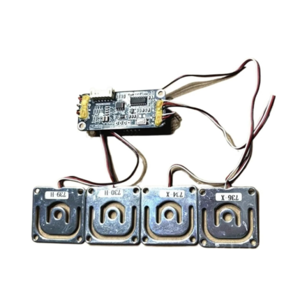 Strain gauge + leveling PCB assembly AD5X