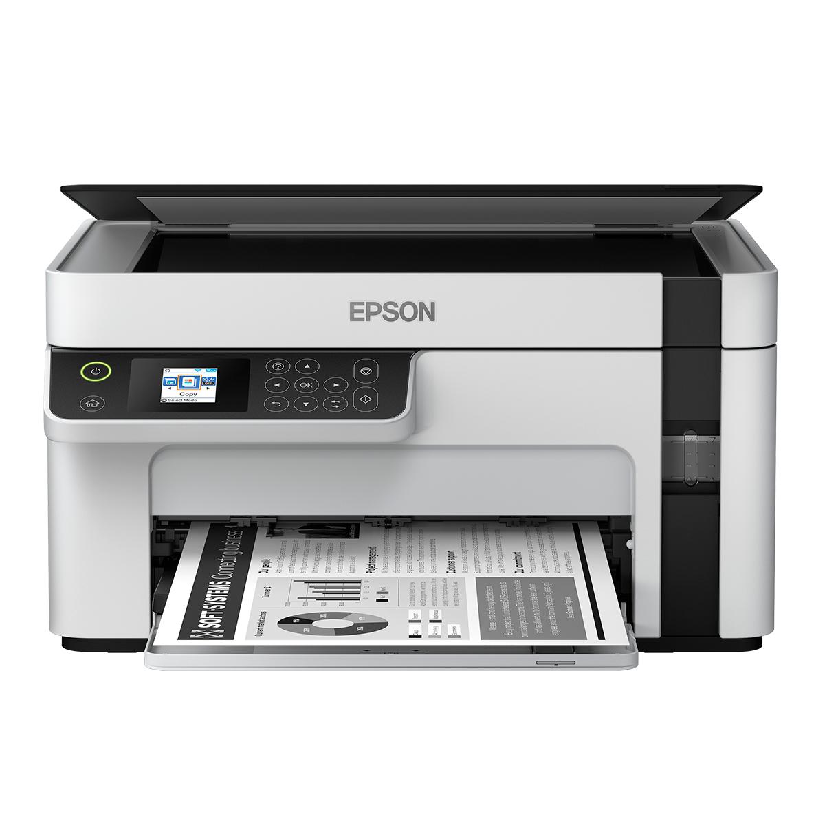 Epson Multifuncion Ecotank M2120 Color Blanco/negro Epson Multifuncion Ecotank M2120 Color Blanco/negro