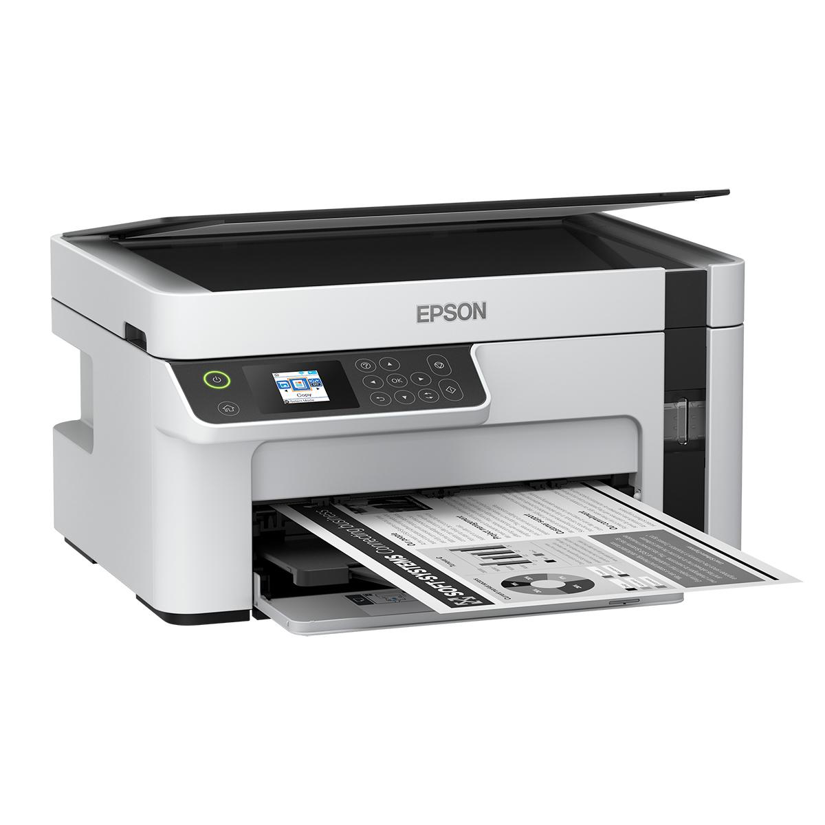 epson multifuncion ecotank m2120 color blanco/negro epson multifuncion ecotank m2120 color blanco/negro