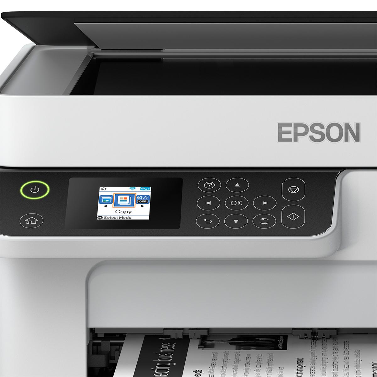 epson multifuncion ecotank m2120 color blanco/negro epson multifuncion ecotank m2120 color blanco/negro