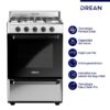 cocina multigas drean cd5602ai0 56 cm acero inoxidable cocina multigas drean cd5602ai0 56 cm acero inoxidable