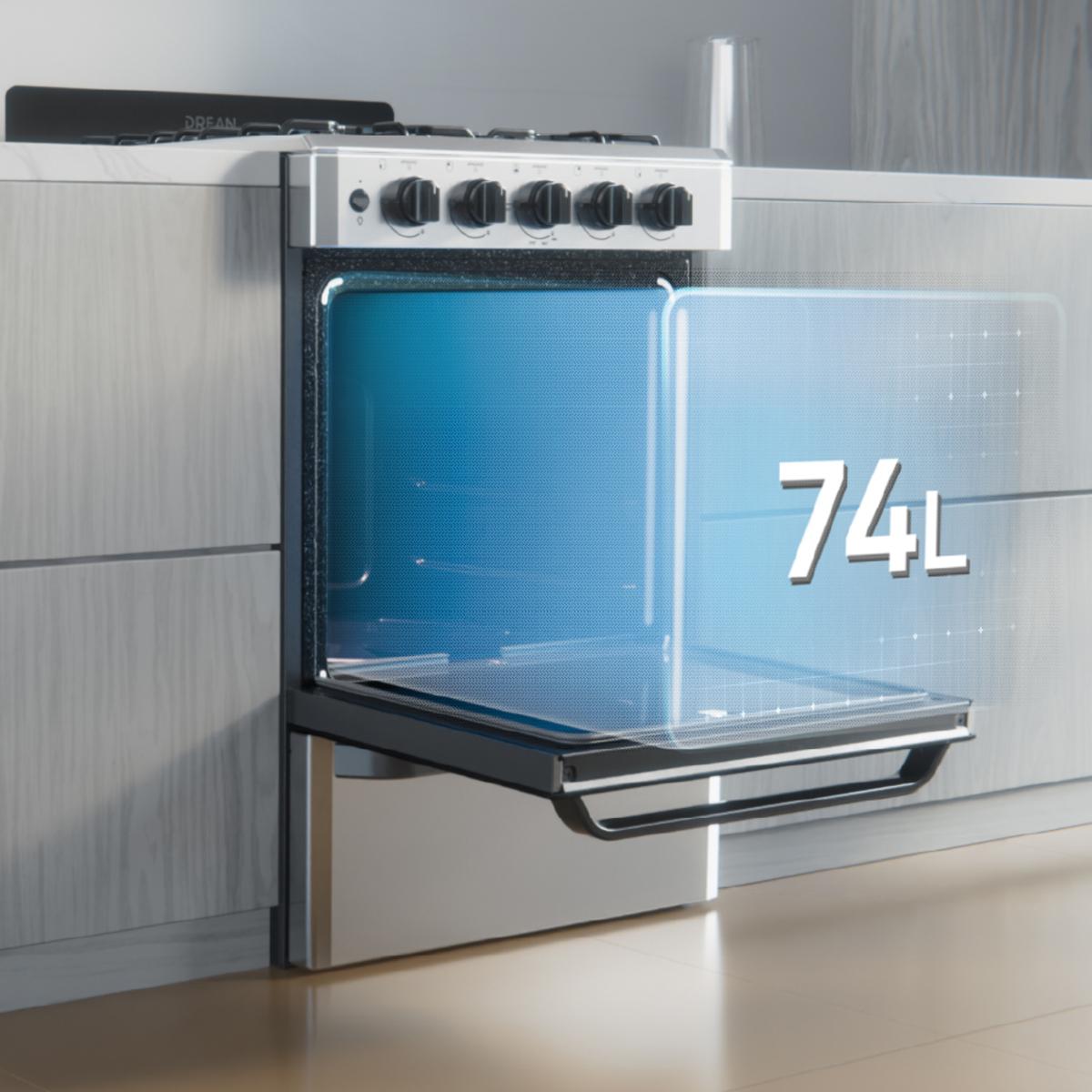 cocina multigas drean 56 cm cd5603ai0 inoxidable cocina multigas drean 56 cm cd5603ai0 inoxidable