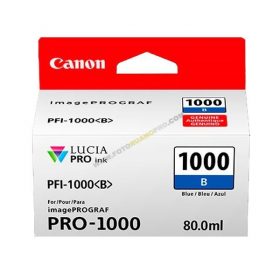 CARTUCHO CANON PFI 1000B AZUL 80ml LUCIA PRO-1000