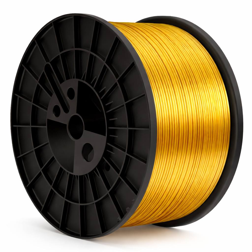 FILAMENTO ELEGOO SILK PLA -1.75mm-5KG -DORADO 1.75mm (BOBINA PLASTICA) FILAMENTO ELEGOO SILK PLA -1.75mm-5KG -DORADO 1.75mm (BOBINA PLASTICA)