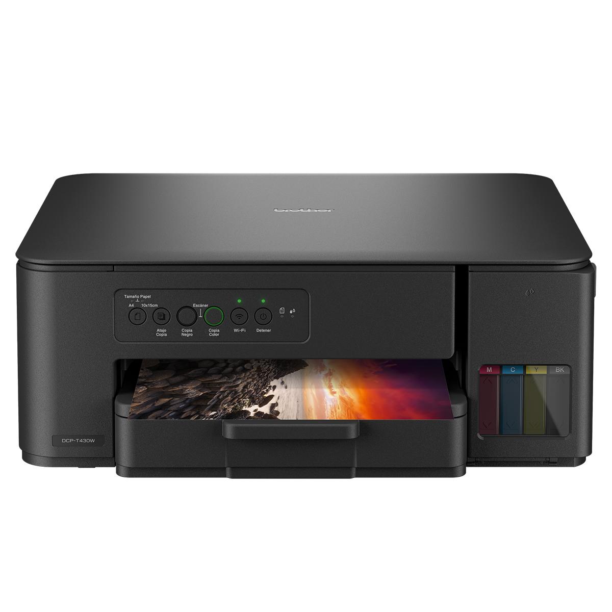 impresora multifunción brother inkbenefit tank dcp t430w con wi fi impresora multifunción brother inkbenefit tank dcp t430w con wi fi