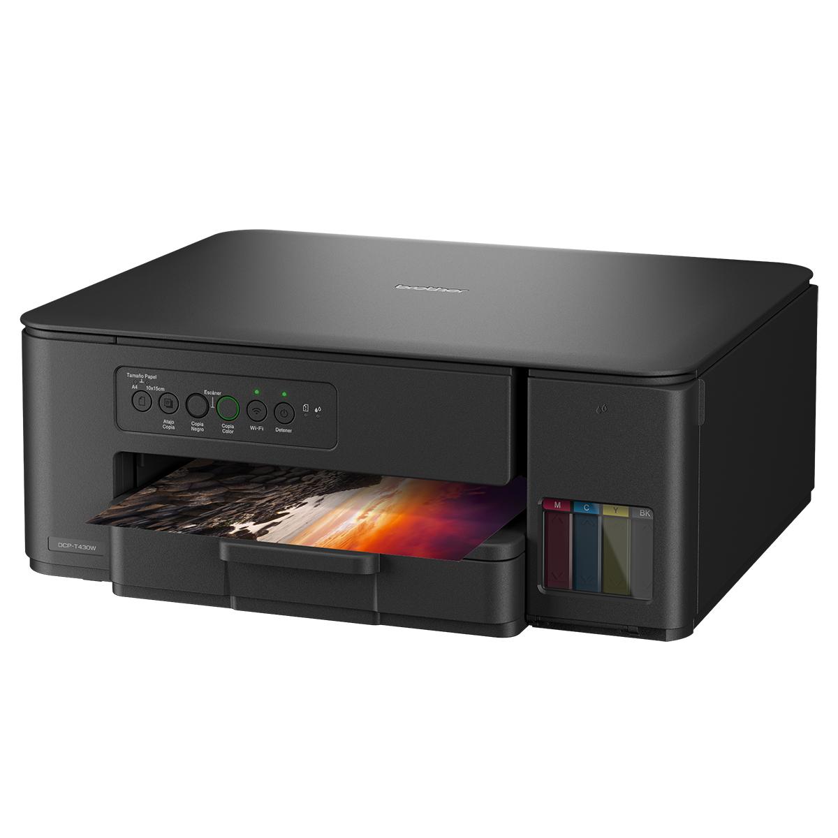 impresora multifunción brother inkbenefit tank dcp t430w con wi fi impresora multifunción brother inkbenefit tank dcp t430w con wi fi