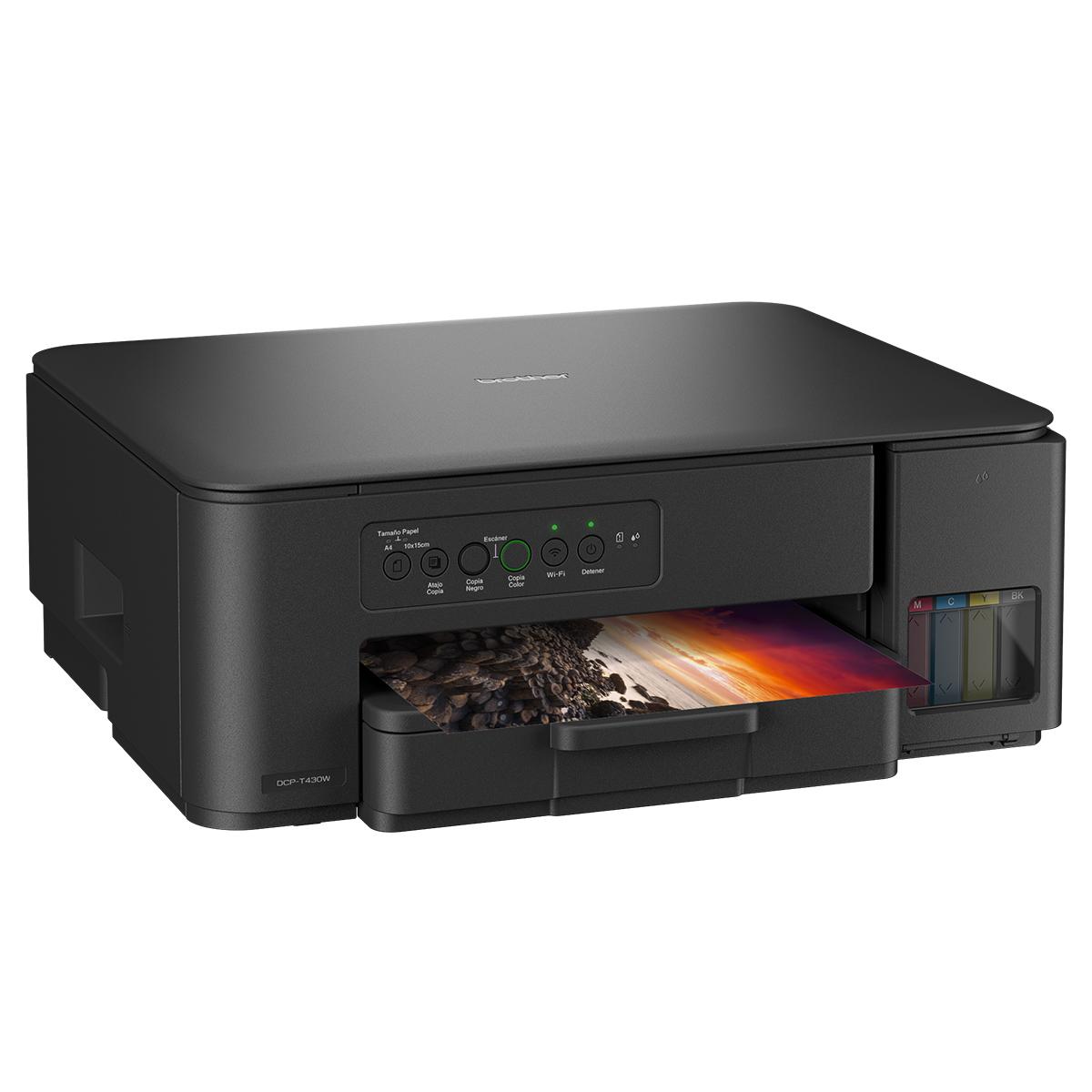 impresora multifunción brother inkbenefit tank dcp t430w con wi fi impresora multifunción brother inkbenefit tank dcp t430w con wi fi