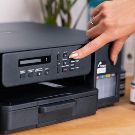 impresora multifunción brother inkbenefit tank dcp t530dw con wi fi