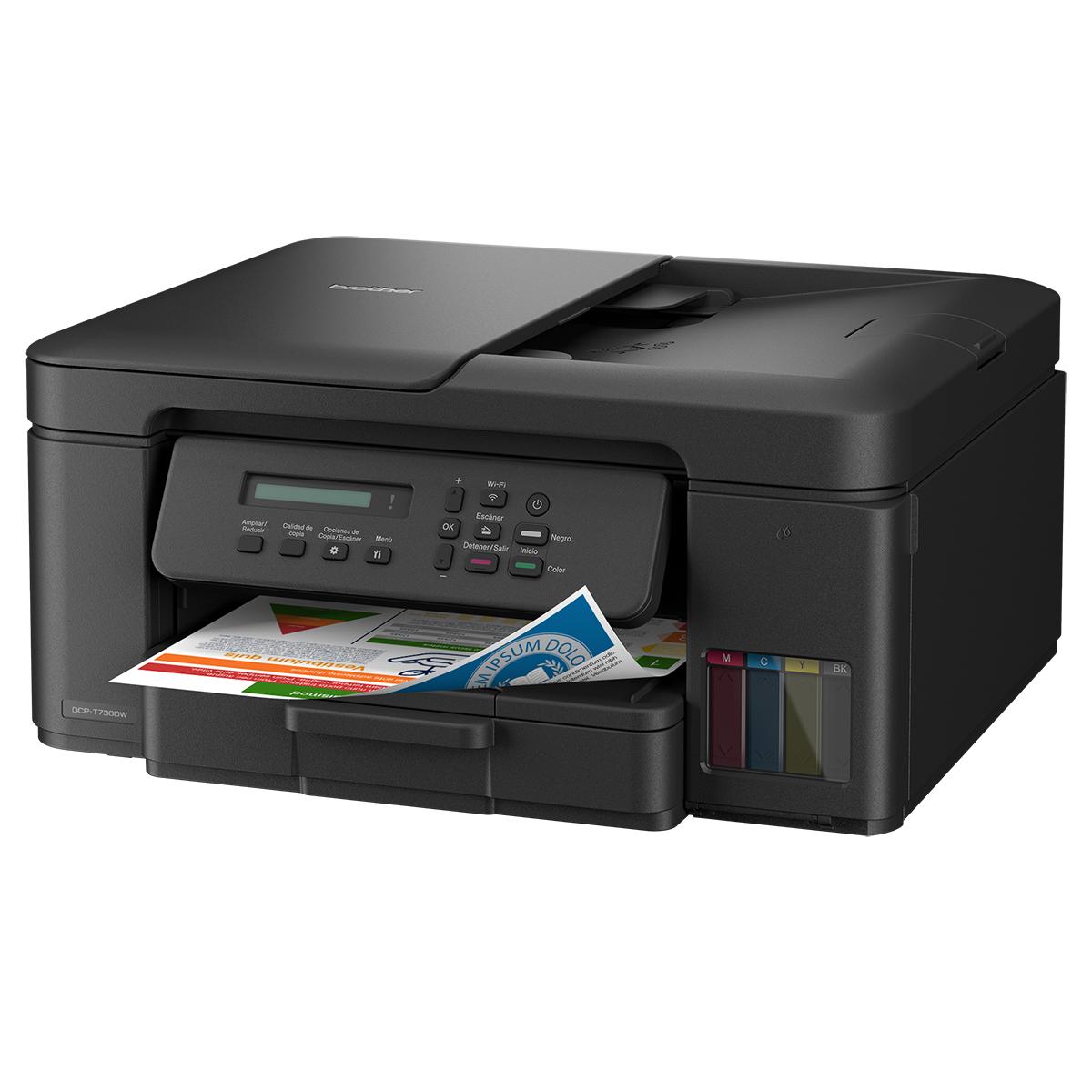 impresora multifunción brother inkbenefit tank dcp t730dw con wi fi impresora multifunción brother inkbenefit tank dcp t730dw con wi fi