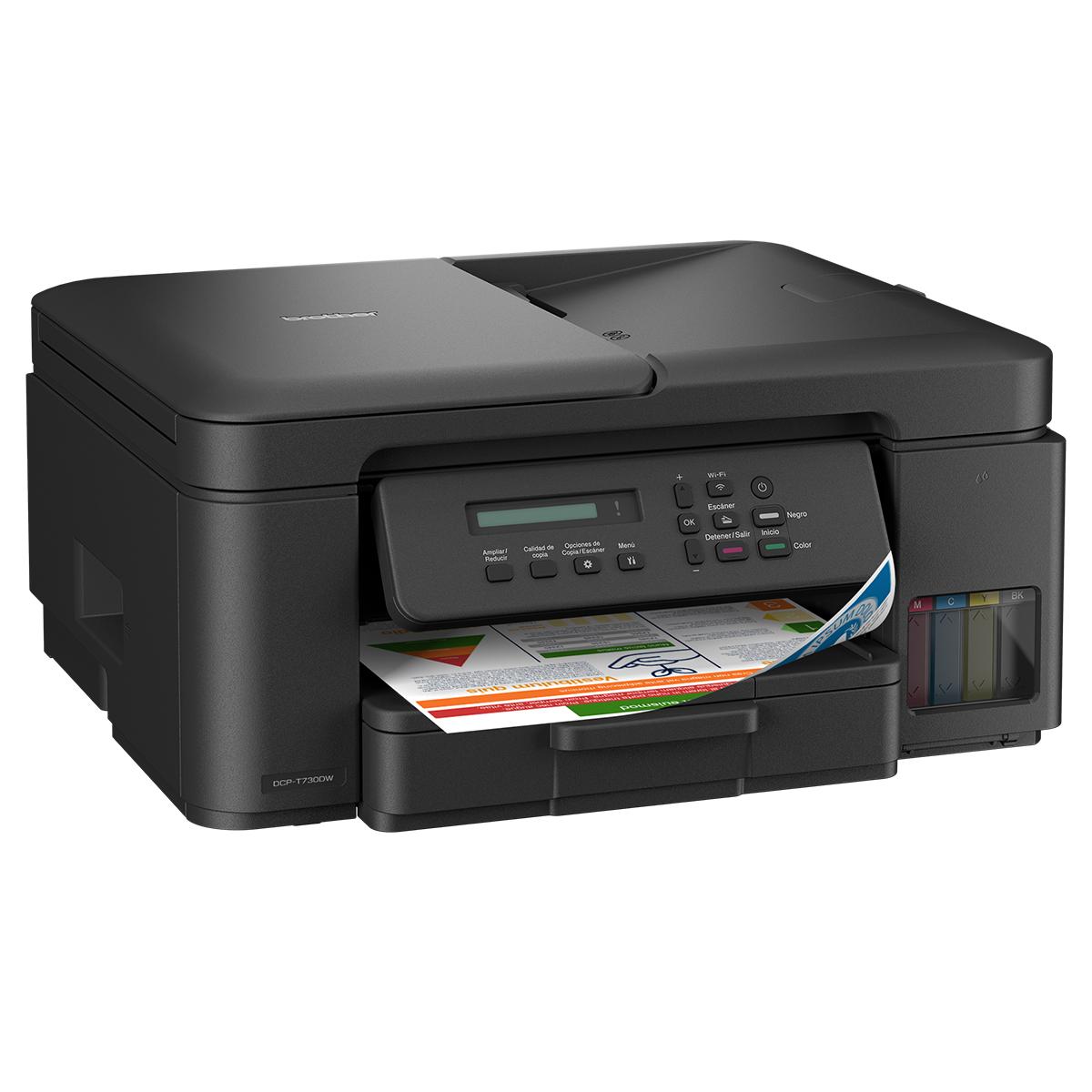 impresora multifunción brother inkbenefit tank dcp t730dw con wi fi impresora multifunción brother inkbenefit tank dcp t730dw con wi fi