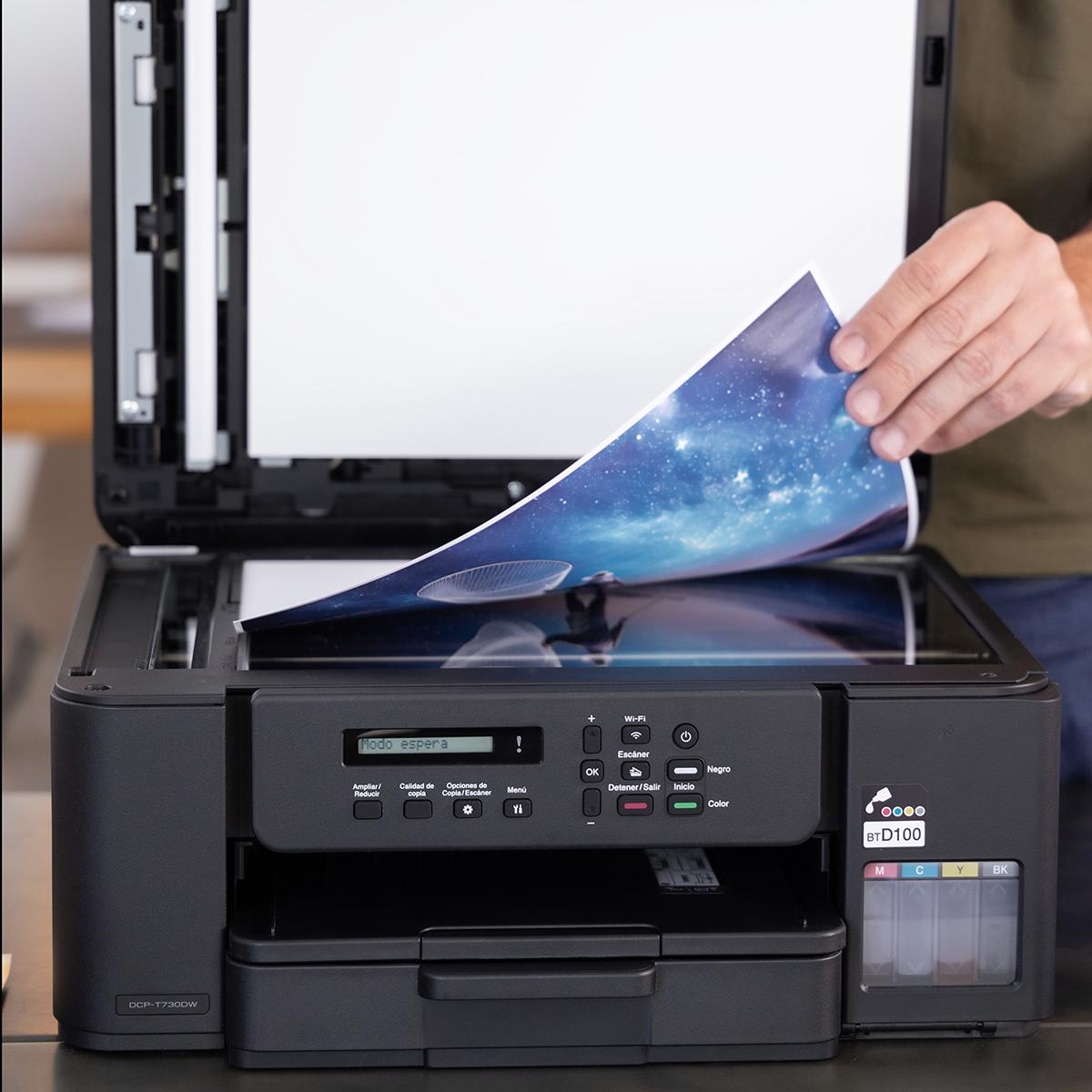impresora multifunción brother inkbenefit tank dcp t730dw con wi fi impresora multifunción brother inkbenefit tank dcp t730dw con wi fi