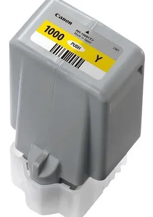 CARTUCHO CANON PFI 1000Y AMARILLO 80ml LUCIA PRO-1000