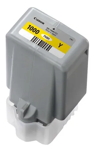 CARTUCHO CANON PFI 1000Y AMARILLO 80ml LUCIA PRO-1000 CARTUCHO CANON PFI 1000Y AMARILLO 80ml LUCIA PRO-1000