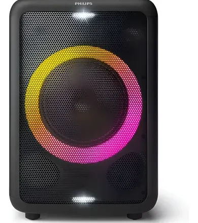 Parlante Bluetooth | Philips | TAX3206/77 | 40W Karaoke Luces Woofer 8″