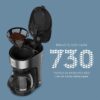 cafetera eléctrica electrolux inox ecm20 1,2l color negro cafetera eléctrica electrolux inox ecm20 1,2l color negro