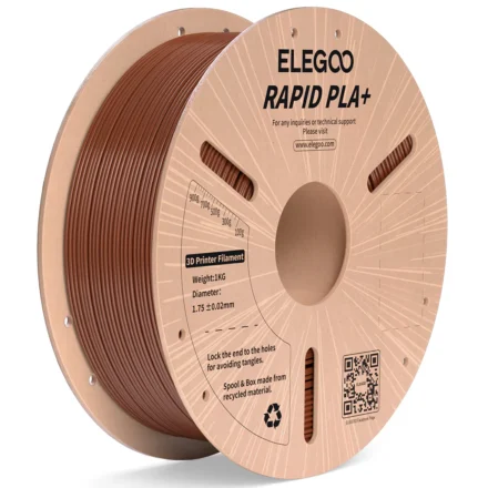 FILAMENTO ELEGOO RAPIDO PLA+ -1.75mm-1KG – MARRON FILAMENTO ELEGOO RAPIDO PLA+ -1.75mm-1KG – MARRON