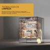 lavavajillas vondom lvj15blk 60cm 15 cubiertos acero inoxidable negro