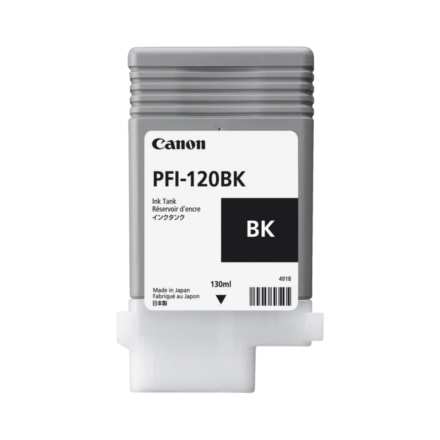 CARTUCHO CANON PFI 120BK NEGRO 130ml IMAGEPROGRAF TM200 TM300 TM305