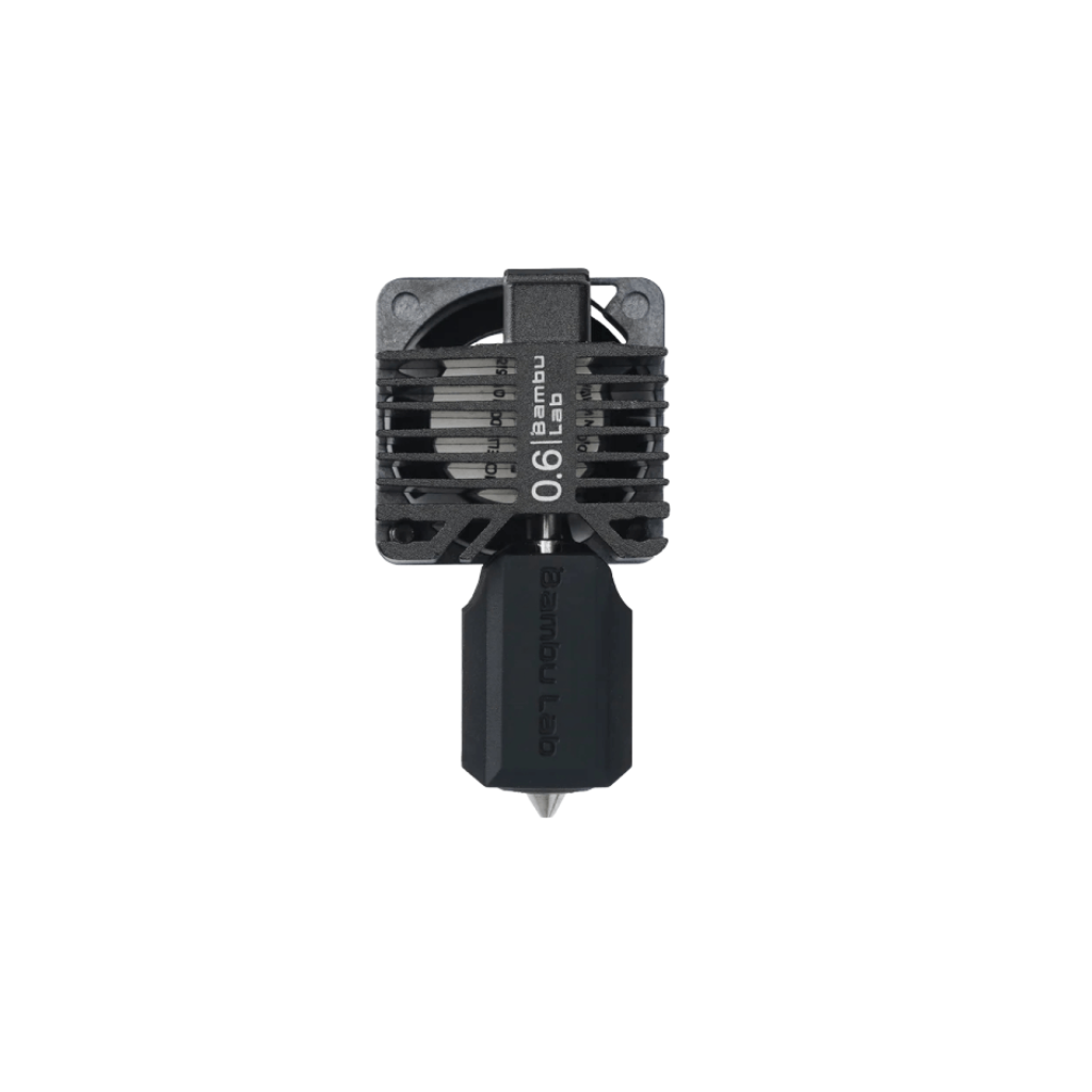 BAMBULAB X1C Complete hotend assembly with hardened steel nozzle -0.6mm BAMBULAB X1C Complete hotend assembly with hardened steel nozzle -0.6mm