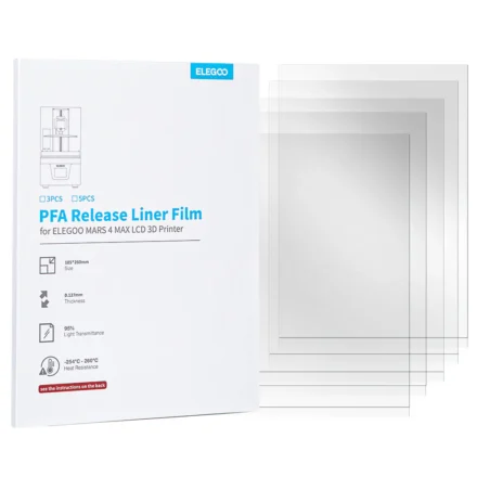 Film para Tanque de Resina  Mars 4 Max – Pack x5