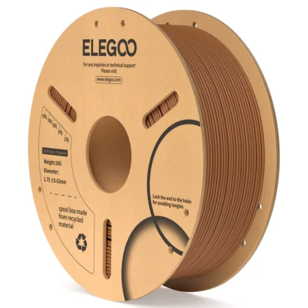 FILAMENTO ELEGOO PLA  -1.75mm-1KG- MARRON