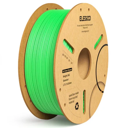 FILAMENTO ELEGOO PLA+  -1.75mm-1KG- VERDE CLARO