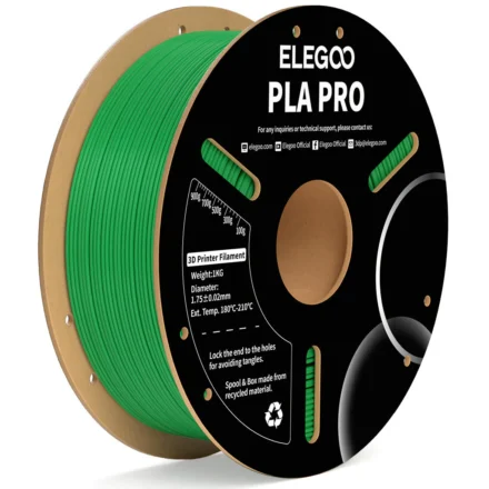 FILAMENTO ELEGOO PLA PRO -1.75mm-1KG- VERDE FILAMENTO ELEGOO PLA PRO -1.75mm-1KG- VERDE