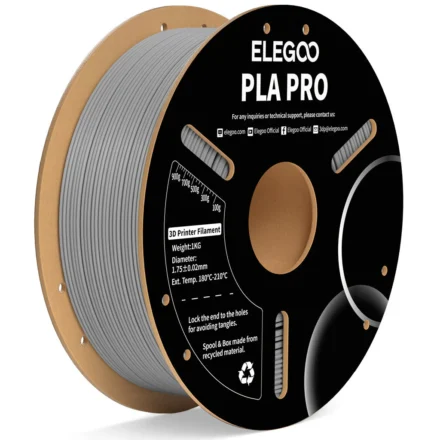 FILAMENTO ELEGOO PLA PRO -1.75mm-1KG- GRIS FILAMENTO ELEGOO PLA PRO -1.75mm-1KG- GRIS