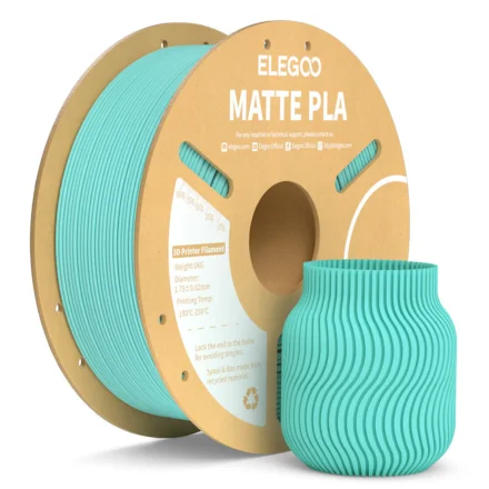 FILAMENTO ELEGOO PLA MATTE  -1.75mm-1KG- VERDE AZULADO