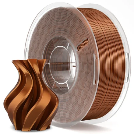 FILAMENTO ELEGOO SILK PLA -1.75mm-1KG- COBRE FILAMENTO ELEGOO SILK PLA -1.75mm-1KG- COBRE