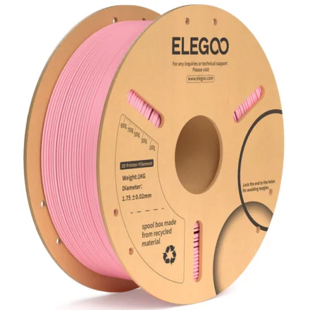 FILAMENTO ELEGOO PLA+  -1.75mm-1KG- ROSA