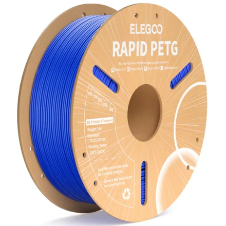 FILAMENTO ELEGOO PETG RAPIDA  -1.75mm-1KG- AZUL
