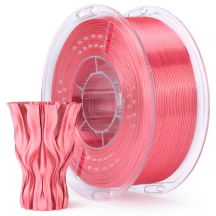FILAMENTO ELEGOO SILK PLA -1.75mm-1KG- ROSA CORAL FILAMENTO ELEGOO SILK PLA -1.75mm-1KG- ROSA CORAL