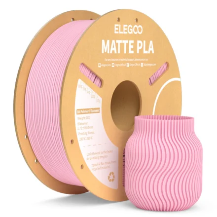 FILAMENTO ELEGOO PLA MATTE-1.75mm-1KG-ROSA SAKURA FILAMENTO ELEGOO PLA MATTE-1.75mm-1KG-ROSA SAKURA