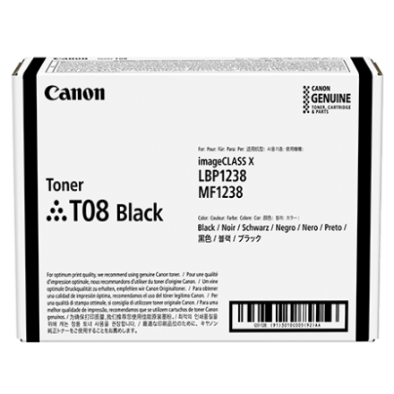 TONER T08 BLACK