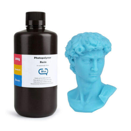 Resina 3D | Elegoo | ABS-Like Resin | 1 Kg Clear Blue para DLP/LCD