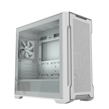 Gabinete | GIGABYTE | GB-C102GI | Mid Tower blanco con vidrio templado