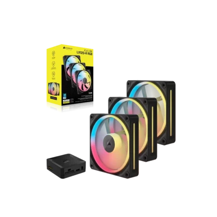 Kit de ventiladores para gabinete | CORSAIR | LX120-R RGB CO-9051050-WW