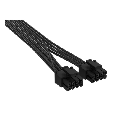 Cable PCIe 12V-2x6 600W | Corsair | Type 4 | 2x 8-Pin Negro