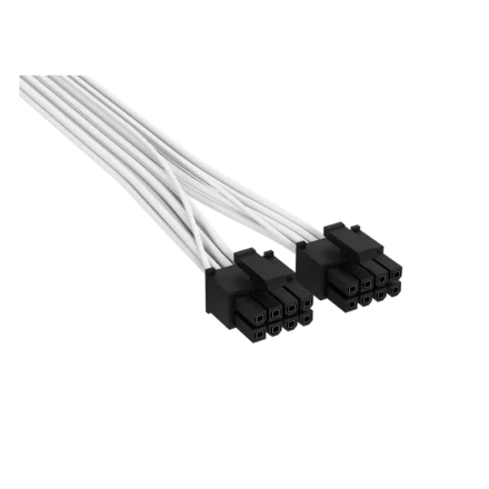 Cable | CORSAIR | 2x 8-Pin a PCIe 12V-2x6 600W Type 4 Blanco