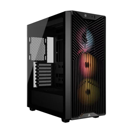 Gabinete CORSAIR 3200D RS ARGB Mid-Tower Performance Case Negro Gabinete CORSAIR 3200D RS ARGB Mid-Tower Performance Case Negro