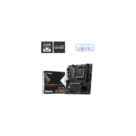 Motherboard MSI PRO B850M-E EVO AM5 DDR5